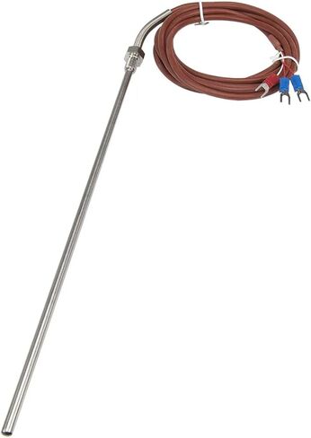 FTARP09 PT1000 Type 2m Silica Gel Cable 316L Probe Head RTD Temperature Sensor M8 Thread(150mm) in Saudi Arabia