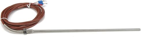 FTARP09 PT1000 Type 2m Silica Gel Cable 316L Probe Head RTD Temperature Sensor M8 Thread(150mm) in Saudi Arabia