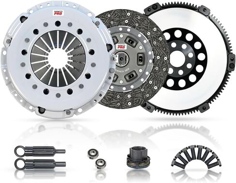 CMP Stage 1 Street Clutch Kit with Chromoly Flywheel Fits BMW 98-99 323i 323is 92-95 325i 325is 96-99 328i 328is 91-95 525i 97-98 528i 95-99 M3 97-02 Z3 Z3M E36 E34 E39 M50 M52 S50 S52 S54 in Saudi Arabia