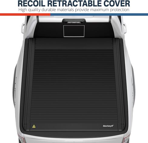 Retractable Hard Tonneau Cover Fits 2009-2025 Dodge Ram 1500 5'7" (67.4") Truck Bed (incl. New Body & Classic) | No Fit W/RamBox or Stepside Model | BY22D | in Saudi Arabia