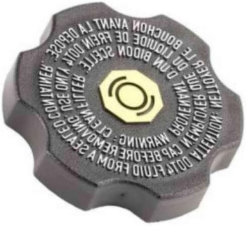 KarParts360 For Chevy Suburban/Tahoe 2021 Brake Master Cylinder Cap | Plastic | Screw-On Attachment | Black | Flat | Round | Gasket Or Seal Included in Saudi Arabia