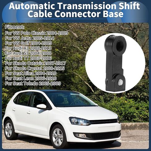 1 Pc Automatic Transmission Shift Cable Connector Base No.09G321397A Shift Cable Adapter for VW Polo Classic 2004-2009 in Saudi Arabia
