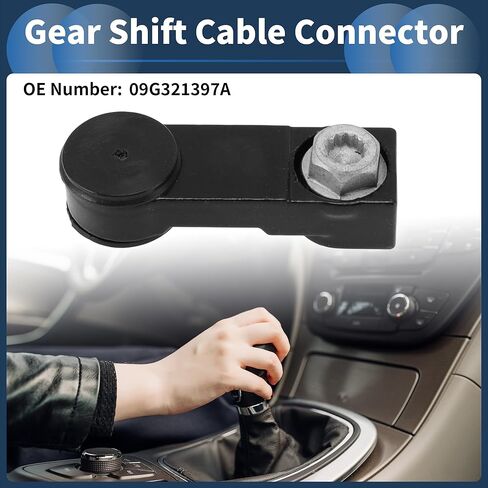 1 Pc Automatic Transmission Shift Cable Connector Base No.09G321397A Shift Cable Adapter for VW Polo Classic 2004-2009 in Saudi Arabia