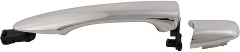 KarParts360 for Infiniti QX60 Exterior Door Handle Rear, Driver OR Passenger Side Chrome (2014-2017) | Trim: Base/Journey/Hybrid in Saudi Arabia