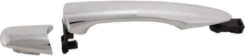 KarParts360 for Infiniti QX60 Exterior Door Handle Rear, Driver OR Passenger Side Chrome (2014-2017) | Trim: Base/Journey/Hybrid in Saudi Arabia