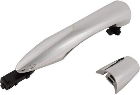 KarParts360 for Infiniti QX60 Exterior Door Handle Rear, Driver OR Passenger Side Chrome (2014-2017) | Trim: Base/Journey/Hybrid in Saudi Arabia