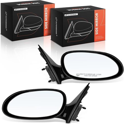 A-Premium Passenger Side Power Door Mirror - Compatible with Buick LaCrosse, Allure, 2005 2006 2007 2008 - Non-Heated, Non-Folding, Black Outside Rear View Mirror - Replace# 15886518 in Saudi Arabia