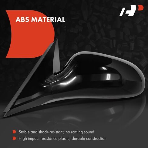A-Premium Passenger Side Power Door Mirror - Compatible with Buick LaCrosse, Allure, 2005 2006 2007 2008 - Non-Heated, Non-Folding, Black Outside Rear View Mirror - Replace# 15886518 in Saudi Arabia