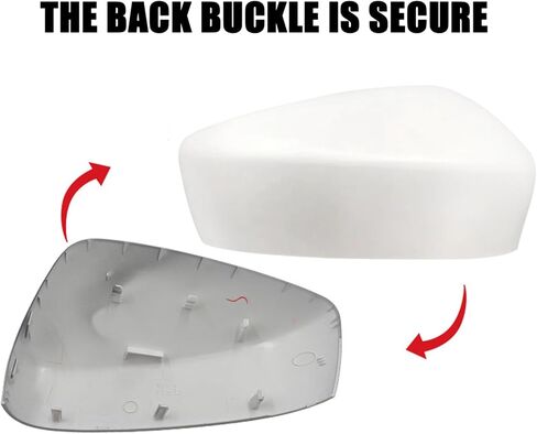 1pair Left Right Side Car Rearview Mirror Cap Cover for Toyota Highlander 2015 2016 2017 2018 2019 2021 Replacement Door Side Mirror Cover Side Mirror Cap,Silver in Saudi Arabia