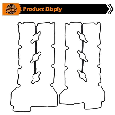 2PCS Valve Cover Gasket VS50750R Compatible with 2006-2011 Hyundai Azera, Entourage, Santa, Sonata, Veracruz & 2006-2009 Kia Amanti, Sedona, Sorento 3.3L 3.8L in Saudi Arabia
