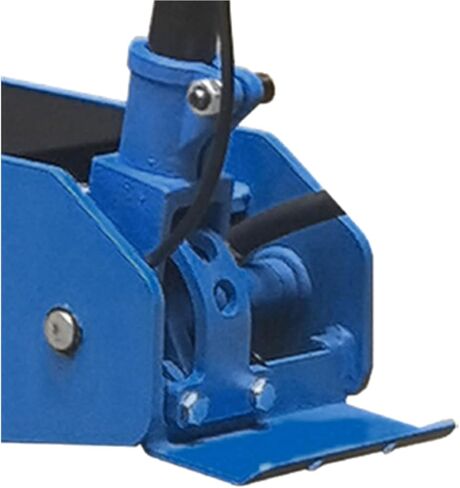 K Tool International HD63186 10 Ton Hydraulic Service Jack with Foot Pedal for Garages, Repair Shops and DIY, 20,000 lbs., Swivel Rear Casters, 3 Position Locking Handle, Built-in Bypass Valve, Blue in Saudi Arabia
