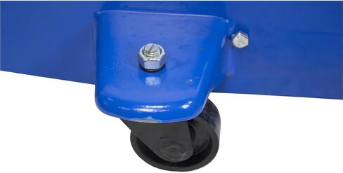 K Tool International HD63186 10 Ton Hydraulic Service Jack with Foot Pedal for Garages, Repair Shops and DIY, 20,000 lbs., Swivel Rear Casters, 3 Position Locking Handle, Built-in Bypass Valve, Blue in Saudi Arabia