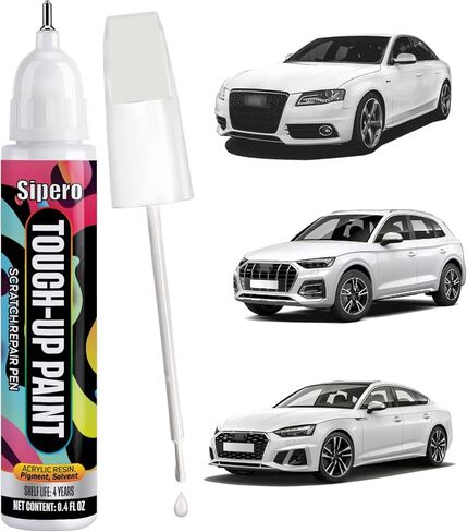Mythos Black (LY9T) لقلم طلاء Audi Touch Up - تطابق تام مع OEM لإصلاح الرقائق والنكات - متوافق مع A8، Q8، RS6، e-tron in Kuwait