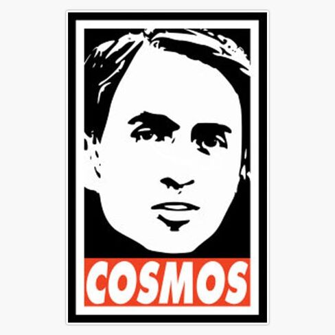 ملصق فينيل مغناطيسي من MAGNET Carl Sagan Cosmos مغناطيس 5 بوصة in Kuwait