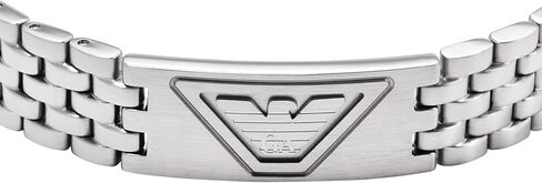 Emporio Armani Men's Silver Stainless Steel Chain Bracelet (Model: EGS3041040) in Kuwait