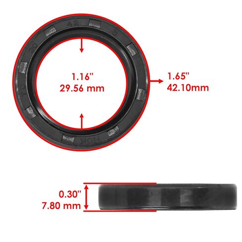Caltric Rear Axle Pipe Bearing with Seal Compatible with Kawasaki 92045-1163 92045-1229 920451163 920451229 92045-0044 92045-1204 in Saudi Arabia