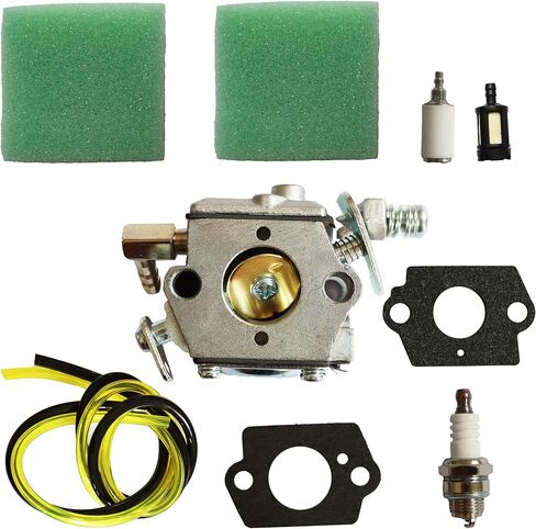 Carburetor Kit For Tecumseh TC200 TC300 TMO49XA Strike Master Jiffy Ice Auger Power Drill 50667 2-Cycle Engine # 640347 640347A in Saudi Arabia