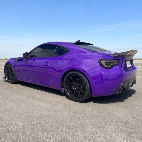 IKON MOTORSPORTS، جناح صندوق السيارة متوافق مع 2013-2020 Scion FR-S & Toyota 86 & Subaru BRZ، نوع L من ألياف الكربون بمظهر PP الخلفي وجناح التمهيد، 2014 2015 2016 2017 2018 2019 in Saudi Arabia