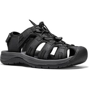 i78 Mens Athletic Hiking Sandals Closed Toe Outdoor Sport Sandals for Trail Beach Walking Waterproof Lightweight Casual