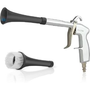 RVGIVE Car Cleaning Gun with 2 Set Nozzle, High Pressure Air Blow Gun, Interior Car Cleaning for Vehicle Upholstery Carpet Seat