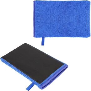 SAVITA 2pcs Clay Mitts, Auto Care Clay Mitt Towel for Car Detailing Scratch-Free Surface Prep Mitt for Car Detailing and Polishing Clay Bar Tool
