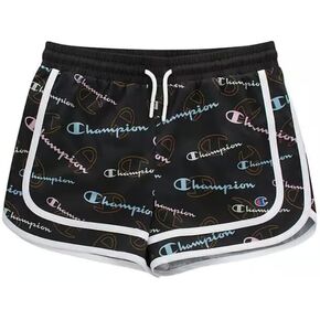 Champion Girls Heritage Foldover Mesh Running Basketball Short 2.75 Inch Inseam
