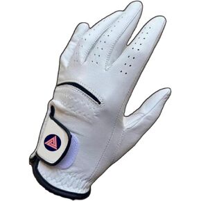 White Cabretta Leather Golf Glove