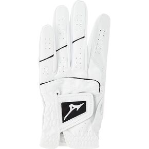 قفاز جولف Mizuno 2020 Elite أبيض/أسود، كبير، لليد اليسرى
