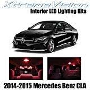 XtremeVision Interior LED for Mercedes Benz CLA 2014-2015 (13 Pieces) Pure White Interior LED Kit + Installation Tool