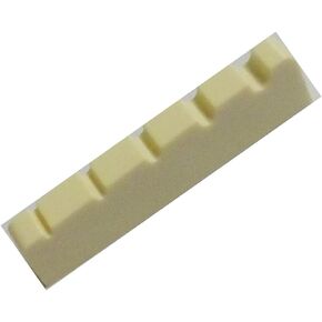 Generic 30 pcs Electric Bass Nuts for 5 String Bass Plastic 46 x 6 x 10.8-9.3 Ivory
