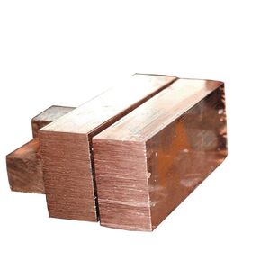 40mm x 40mm x 60mm 99% Cu T2 Copper Flat Bar Stock