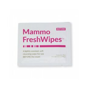 FRESHWIPES MAMWIPE Mammography Patient Wipe, 6" x 7-1/4" (Pack of 500)