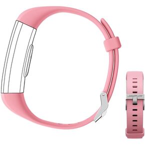 Jawploy Wrist Bands Replacement for S5 Fitness Tracker (for All Brands) Replacement Band Slim Fitness Tracker Band Smart Watch Activity Tracker Adjustable Wristband Pink Green Blue Grey Purple Black