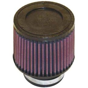 K&N Universal Clamp-On Air Filter: High Performance, Premium, Washable, Replacement Filter: Flange Diameter: 3 In, Filter Height: 4 In, Flange Length: 1.75 In, Shape: Round Tapered, RU-3700
