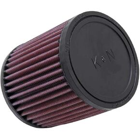 K&N Universal Clamp-On Air Intake Filter: High Performance, Premium, Washable, Replacement Air Filter: Flange Diameter: 2.6875 In, Filter Height: 5 In, Flange Length: 0.625 In, Shape: Round, RU-0910