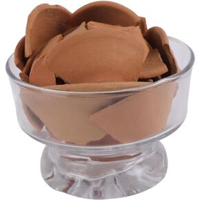 Edible Baked Red Clay, Clay Chips, Natural Edible Clay Chunks, Roasted Clay, Baked Edible Clay, 7oz (200g)