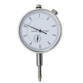 0-10mm x 0.01mm Accurate Clock Dial Test Indicator Test Measure Instrument Outer Measuring Gage Metric w/Box Case