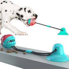 yuxiaoyu Dog Toy Aggressive chew Dog Rope Knot Toy Interactive Dog Toy Tug of War Dog Toy Boring Food Distribution Ball Dog Mental Stimulation Toy, Indestructible Toy Dog Birthday Gift