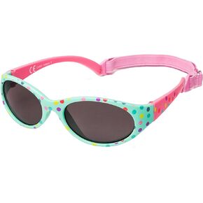 Kiddus Sunglasses for Girl Boy. From 2 years. UV Protection UV400. Made of Rubber. BPA Free. Adjustable and Detachable Band