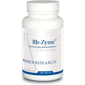 Biotics Research Rb Zyme Whole Food Rubidium Source, Ultra Trace Mineral, Glandular Health. 100 Tablets