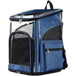 Cat Carriers Dog Carrier Pet for Small Medium Cats Dogs Puppies up to 25 Lbs, TSA Airline Approved Soft Sided, Collapsible Travel Puppy - Black Grey (L: 15.8" LX12.6 WX19.7 H, Pink)