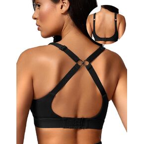 YEOREO Sports Bras for Women Xena Bra Maximum Support High-Impact Workout Gym Running Supportive Padded Bras