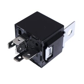 Solarhome 12V 5 Pin Sealed Waterproof Relay 307-2562 307-1886 07-1632 A040G405 Compatible with Onan Generator Run Stop 12V 5-Terminal 30/40 AMP Relay