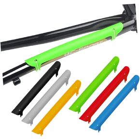 Toddmomy Bike Chain Bike Stickers Frame Tape Guard Cycling Chain Guard Chain Stay Pad Rubber Chain Protector