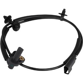 OCPTY ABS Wheel Speed Sensor Compatible for Jaguar Models X-Type 2002 2003 2004 2005 2006 2007 2008 Rear Left Driver Side, Replace# C2S43218, C2S20883