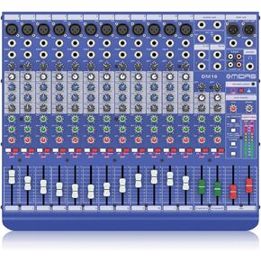 Midas DM16 16 Input Analogue Live and Studio Mixer with Midas Microphone Preamplifiers