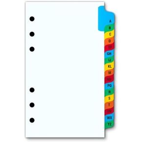 A-Z Index Tabs 3 3/4 x 6 3/4