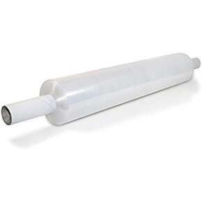 Gpack 20 بوصة × 1100 قدم لفة واحدة - غلاف نقل وتغليف سميك بقياس 65. قوة صناعية، غلاف من البلاستيك الشفاف مع مقبض مثالي للأثاث والصناديق، (20 بوصة × 1100 قدم 65 مقياس) in Kuwait