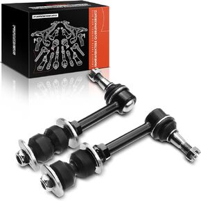 A-Premium 2 x Front Sway Bar Links Stabilizer Bar Links, Compatible with Dodge Ram 1500 2000-2001, Ram 2500 2000-2002, Ram 3500 2000-2002, 4WD Only