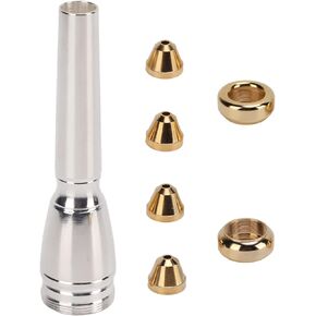 Trumpet Mouthpiece Set 3C 3B 2C 2B Metal Trumpet Mouthpiece Beginner Trumpet Practice Mouthpiece